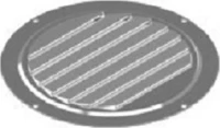 M8057E Περσίδα Εξαερισμού 12.5x12.5cm Στρογγυλή