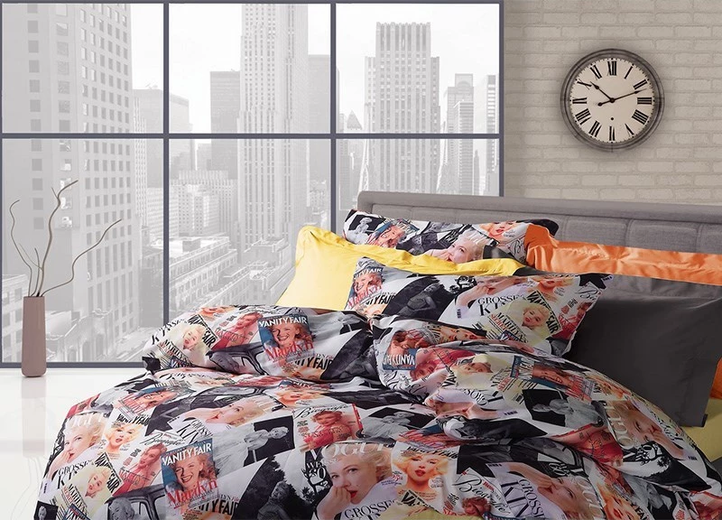 Das Home Παπλωματοθήκη Υπέρδιπλη Σετ 220x240 Happy Line 9214