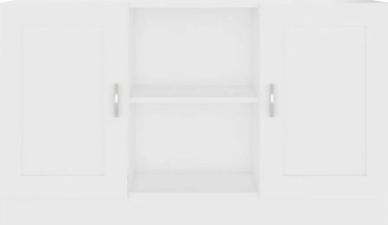 Μπουφές Λευκός 120 x 30,5 x 70 εκ. από Μοριοσανίδα