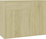 Μπουφές Sonoma Δρυς 88 x 30 x 70 εκ. από Μοριοσανίδα