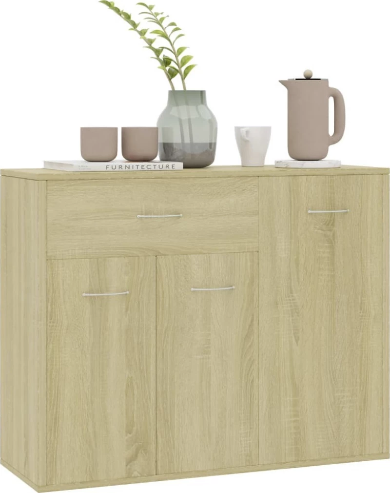 Μπουφές Sonoma Δρυς 88 x 30 x 70 εκ. από Μοριοσανίδα