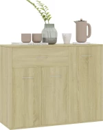 Μπουφές Sonoma Δρυς 88 x 30 x 70 εκ. από Μοριοσανίδα