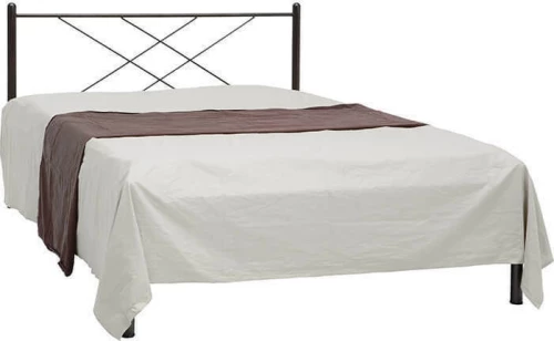 Καρέ Κρεβάτι Υπέρδιπλο Μεταλλικό 160x190cm