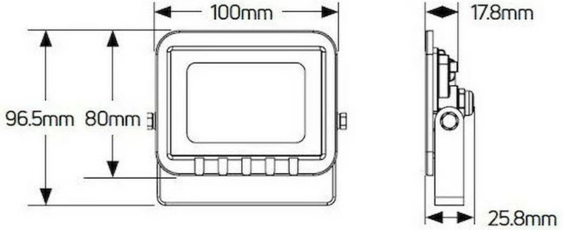 Geyer Προβολέας 10W LPRW10W