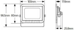 Geyer Προβολέας 10W LPRW10W