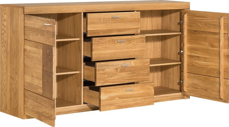Vella Plus Μπουφές Φυσικό 180x42x94cm