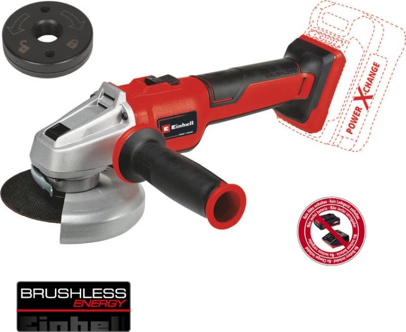 Einhell TE-AG AXXIO 18/115 Q Τροχός 115mm Μπαταρίας Solo 4431150