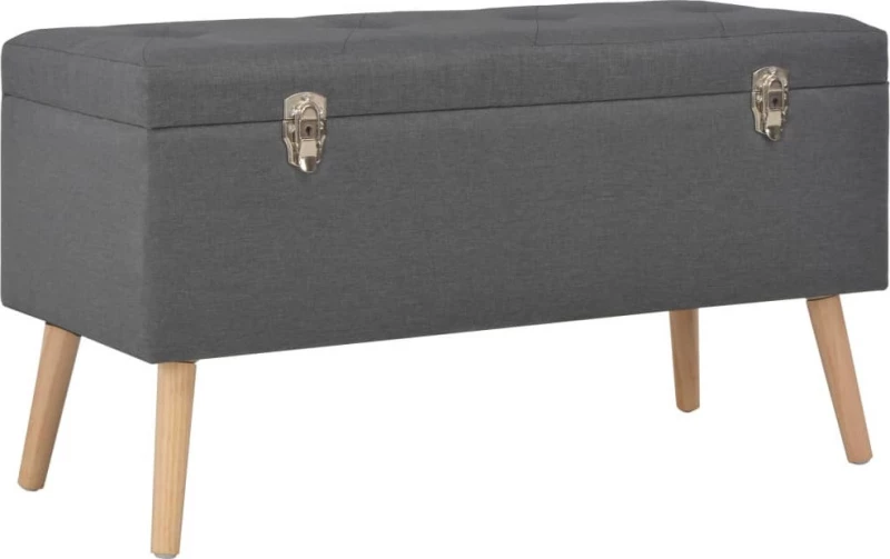 Σκαμπό Σαλονιού με Αποθηκευτικό Χώρο 85x38x47cm 3τμχ