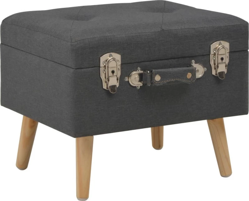 Σκαμπό Σαλονιού με Αποθηκευτικό Χώρο 85x38x47cm 3τμχ