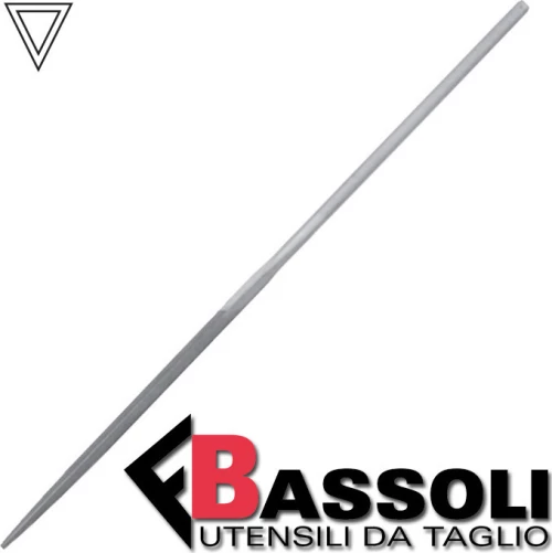 Bassoli Λίμα Τρίγωνη Αργυροχρυσοχοΐας 160mm 57MD160/7