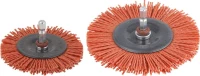 Wolfcraft Βούρτσα Νάιλον Κόκκινη 100mm 1502000