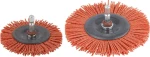 Wolfcraft Βούρτσα Νάιλον Κόκκινη 100mm 1502000