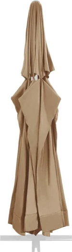 vidaXL Ανταλλακτικό Ύφασμα Ομπρέλας Taupe 600cm 312549