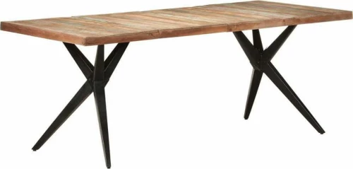 Τραπέζι Τραπεζαρίας Ανακυκλωμένο Ξύλο 200x90cm