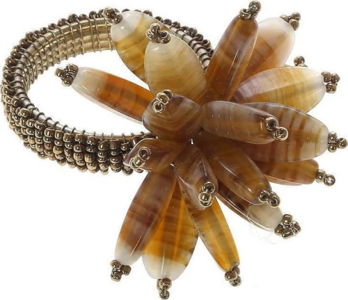 Espiel Δαχτυλίδι Πετσέτας Χρυσό