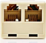 Nedis Splitter TCGP90990IV Μπεζ