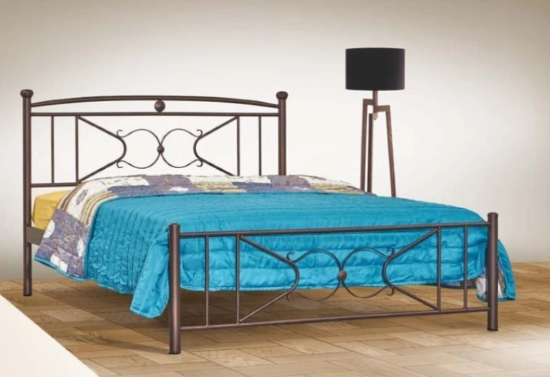 No18 Κρεβάτι Διπλό Μεταλλικό 140x190cm