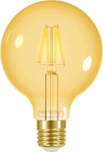 Elvhx Λάμπα LED για Ντουί E27 και Σχήμα G95 Θερμό Λευκό 320lm Dimmable