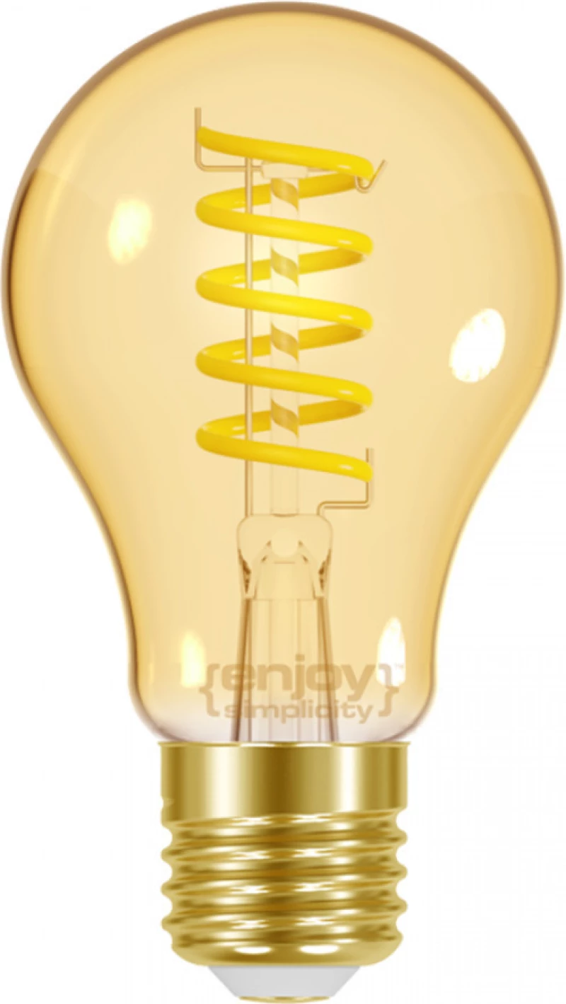Elvhx Λάμπα LED για Ντουί E27 και Σχήμα A60 Θερμό Λευκό 350lm