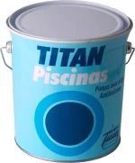 Titan Χρώμα Πισίνας Piscinas 4lt Λευκό
