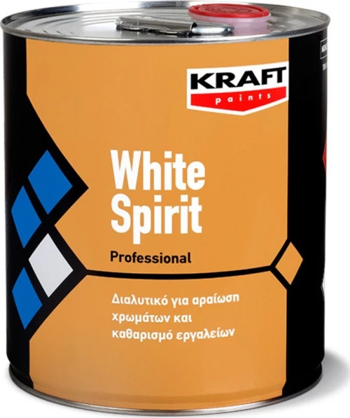 Kraft Διαλυτικό White Spirit 0.375lt Διάφανο