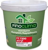 Ακρυλικός σοβάς θερμοπρόσοψης Finomix FC1300 25κ