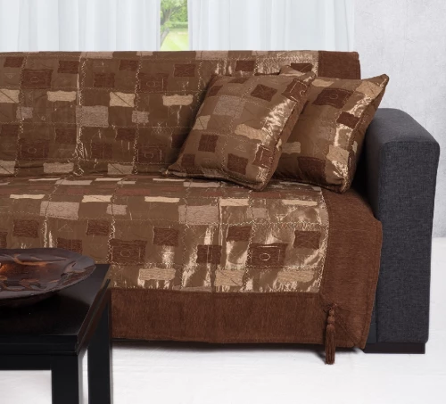 Silk Fashion Σετ Ριχτάρια 3τμχ 913 Καφέ