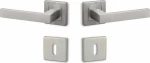 Conset Πόμολο Πόρτας Ροζέτα C875 Ζεύγος Inox