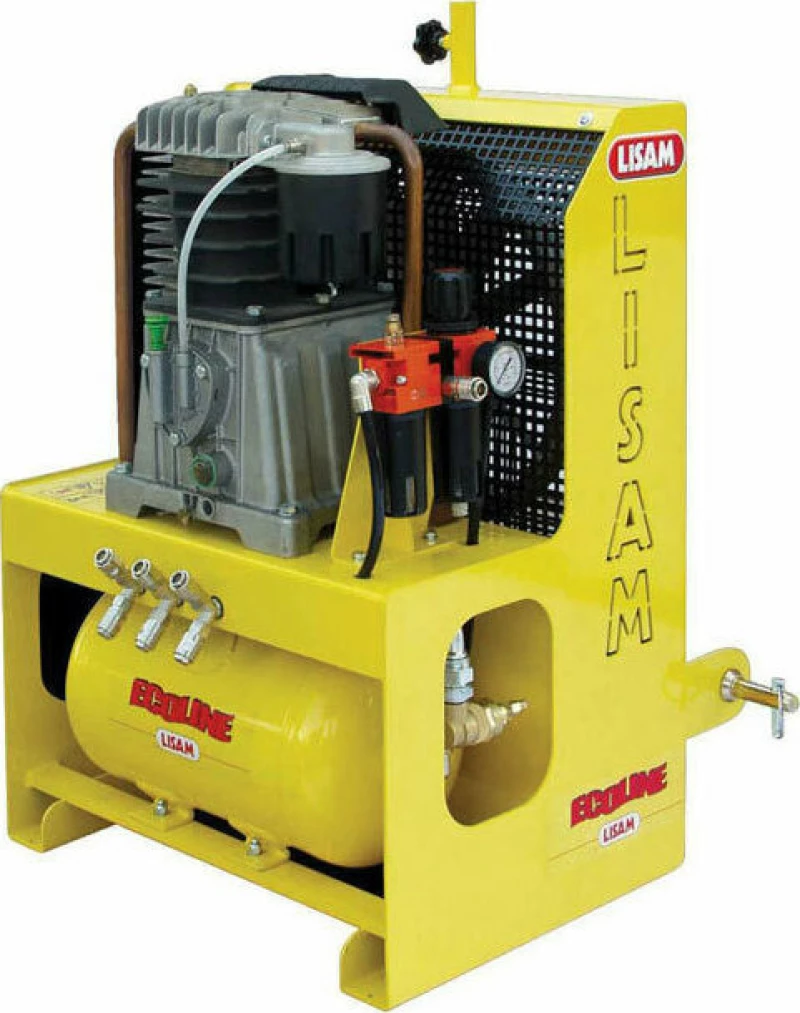 Lisam Ecoline 980 Κομπρεσέρ Αέρος με Ισχυ 7.5hp και Αεροφυλάκιο 20lt
