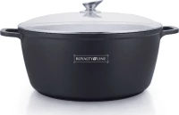 Royalty Line Ρηχή Κατσαρόλα από Χυτό Αλουμίνιο 23lt / 44cm