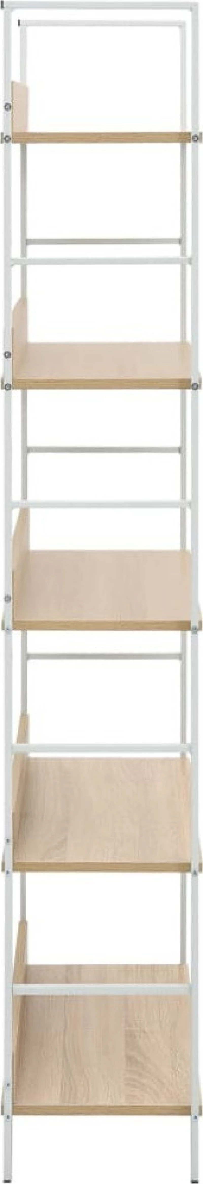 Βιβλιοθήκη με 5 Ράφια Χρώμα Δρυός 60x27,6x158,5 εκ. Μοριοσανίδα
