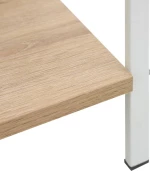Βιβλιοθήκη με 5 Ράφια Χρώμα Δρυός 60x27,6x158,5 εκ. Μοριοσανίδα