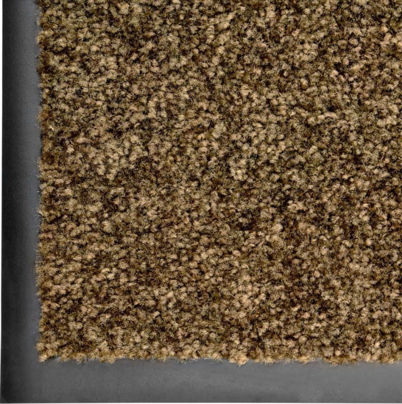 vidaXL Πατάκι Εισόδου Καφέ 90x120cm