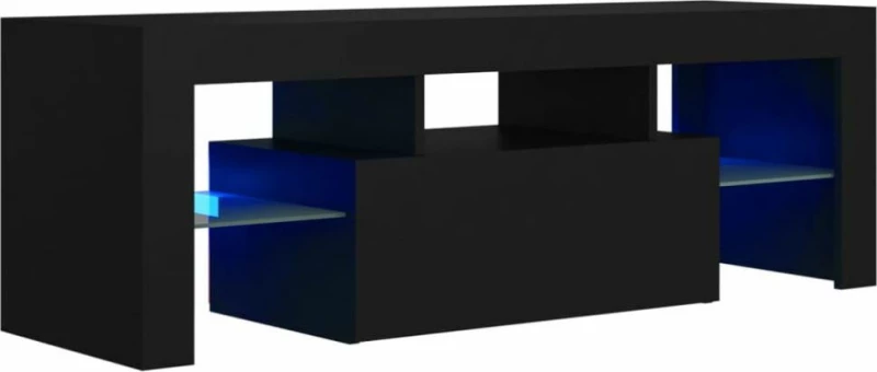 Έπιπλο Τηλεόρασης Μαύρο 120x35x40cm