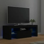 Έπιπλο Τηλεόρασης Μαύρο 120x35x40cm