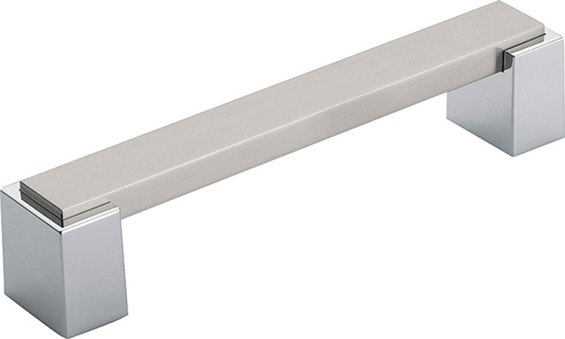 Λαβή Δίχρωμη Marm Σατινέ Με Νίκελ - 160mm