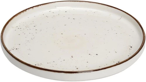 Espiel Step Πιάτο Γλυκού Κεραμικό Κρεμ με Διάμετρο 21cm