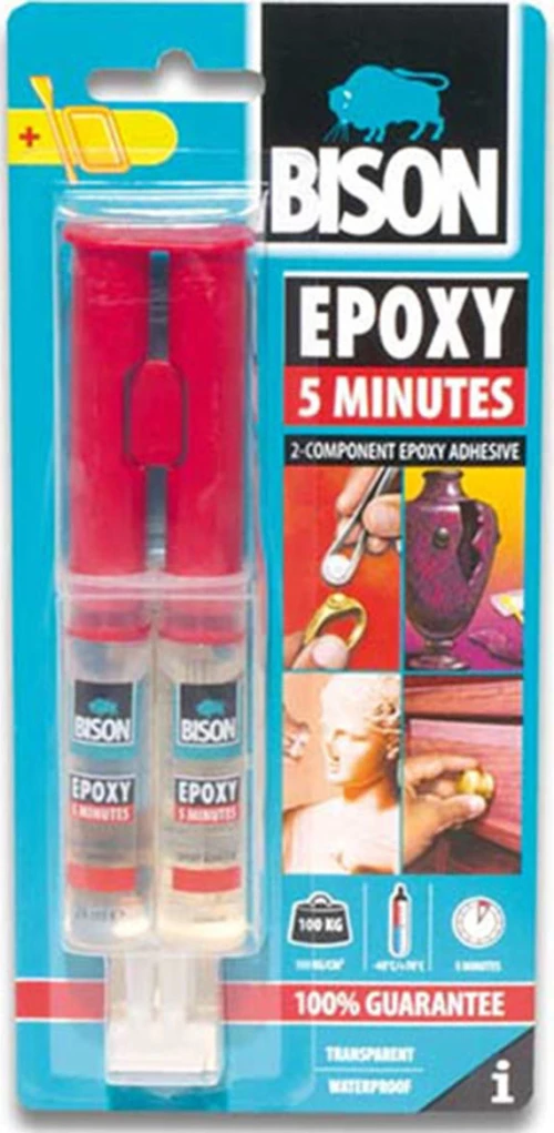 Bison 5 Minutes Εποξική Κόλλα 24ml