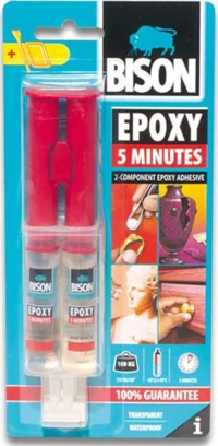 Bison 5 Minutes Εποξική Κόλλα 24ml