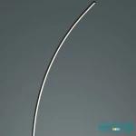 Trio Lighting Solo Φωτιστικό Δαπέδου Μαύρο με Ύψος 158cm