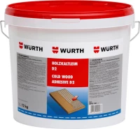 Wurth Ψυχρής Συγκόλλησης D2 Ξυλόκολλα 12kg