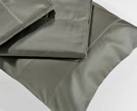 Down Town Home Σετ Μαξιλαροθήκες S250/6 Με Φάσα 52x75 Anthracite
