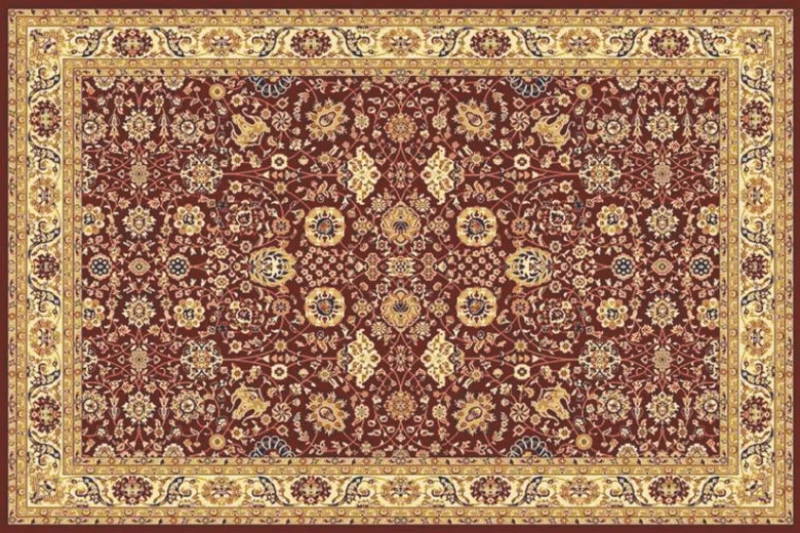 Eurofil Χαλί 1332 Heatset Antique Cherry-Cream 160x230cm