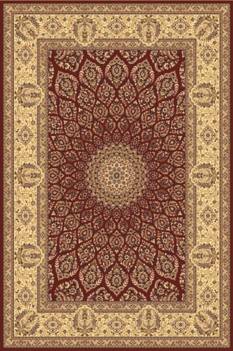 Eurofil Χαλί 3035 Heatset Antique Cherry-Cherry 133x190cm
