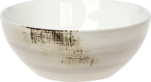 Cryspo Trio Country Σαλατιέρα από Πορσελάνη Greyz 25x25cm