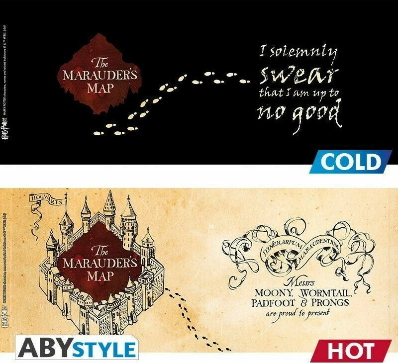 Abysse Harry Potter - Marauder Κούπα Κεραμική Μαύρη 460ml
