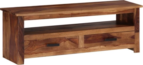 vidaXL Έπιπλο Τηλεόρασης 118 x 30 x 40 εκ. από Μασίφ Ξύλο Sheesham