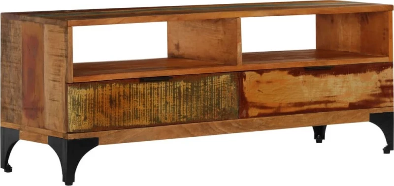 Έπιπλο Τηλεόρασης 118 x 35 x 45 εκ. από Μασίφ Ανακυκλωμένο Ξύλο
