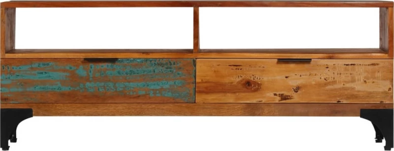 Έπιπλο Τηλεόρασης 118 x 35 x 45 εκ. από Μασίφ Ανακυκλωμένο Ξύλο