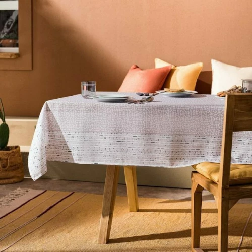 Gofis Home Τραπεζομάντηλο 135x180 Yvonne Μπεζ 364/06